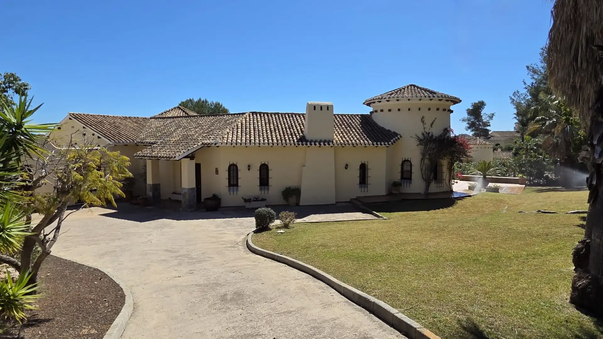 Vista exterior de Casa o chalet en venta en Cartagena con Aire acondicionado, Jardín privado y Terraza