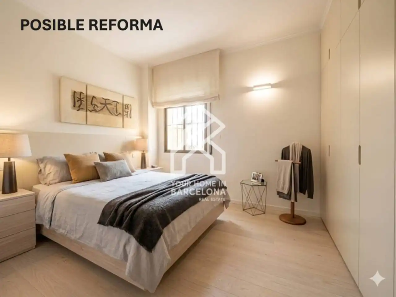 Bedroom of Flat for sale in Barcelona  with Heating and Balcony