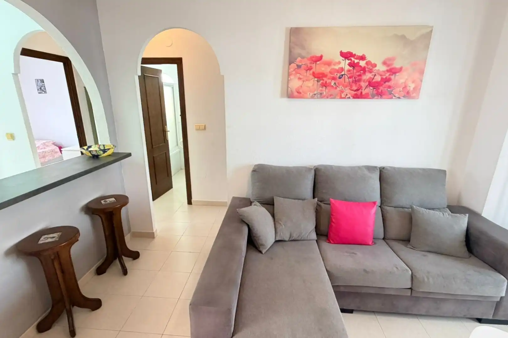 Sala d'estar de Pis en venda en Torrevieja amb Moblat
