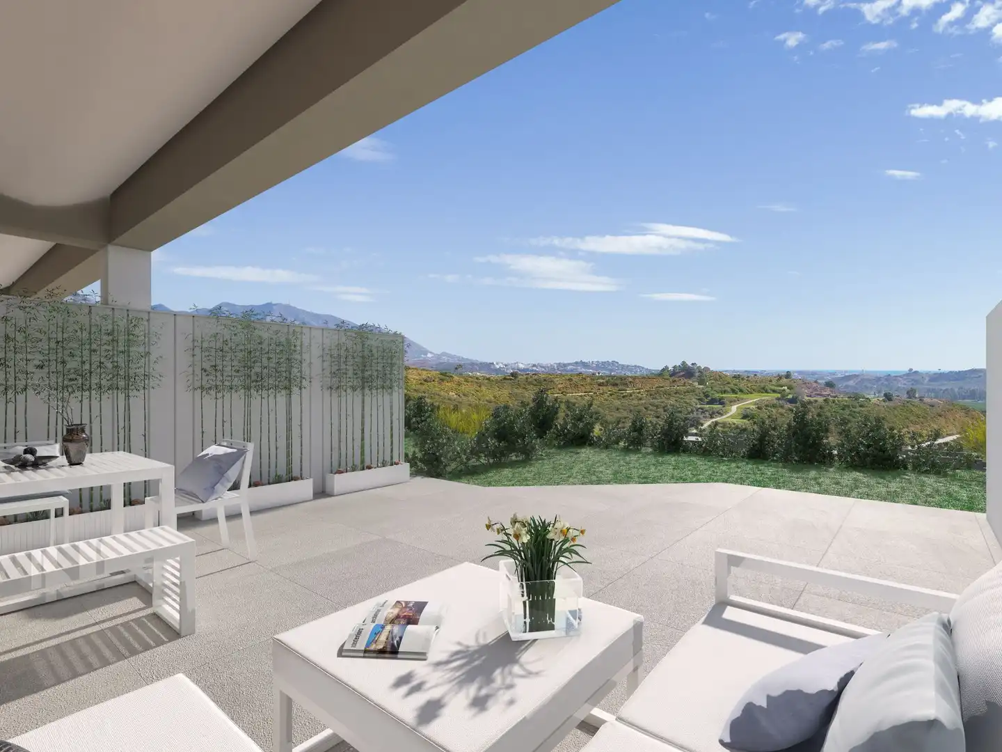 Terrace of Country homes for sale in Mijas  with Terrace and Balcony