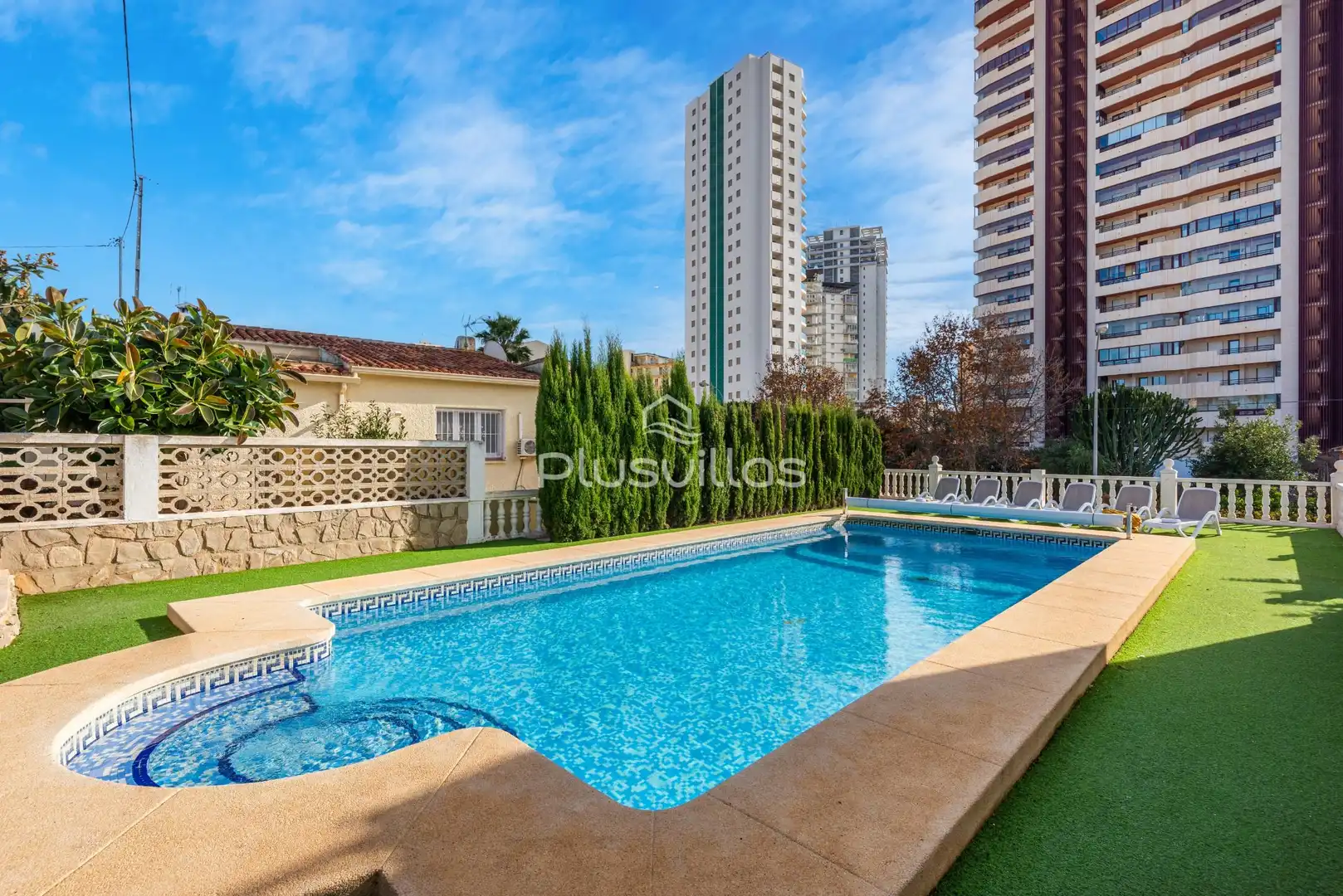Piscina de Casa o xalet en venda en Calpe / Calp