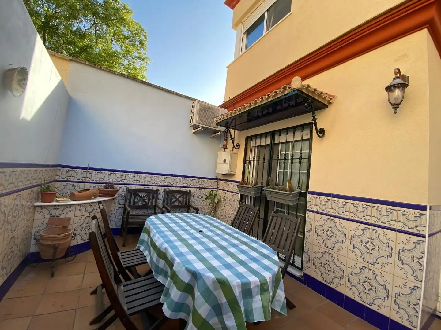 Terraza de Casa adosada de alquiler en La Rinconada