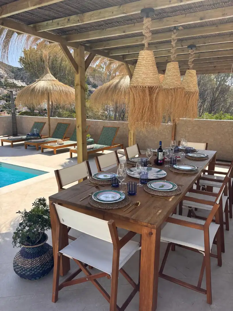 Terraza de Casa o chalet en venta en Altea con Aire acondicionado, Calefacción y Jardín privado