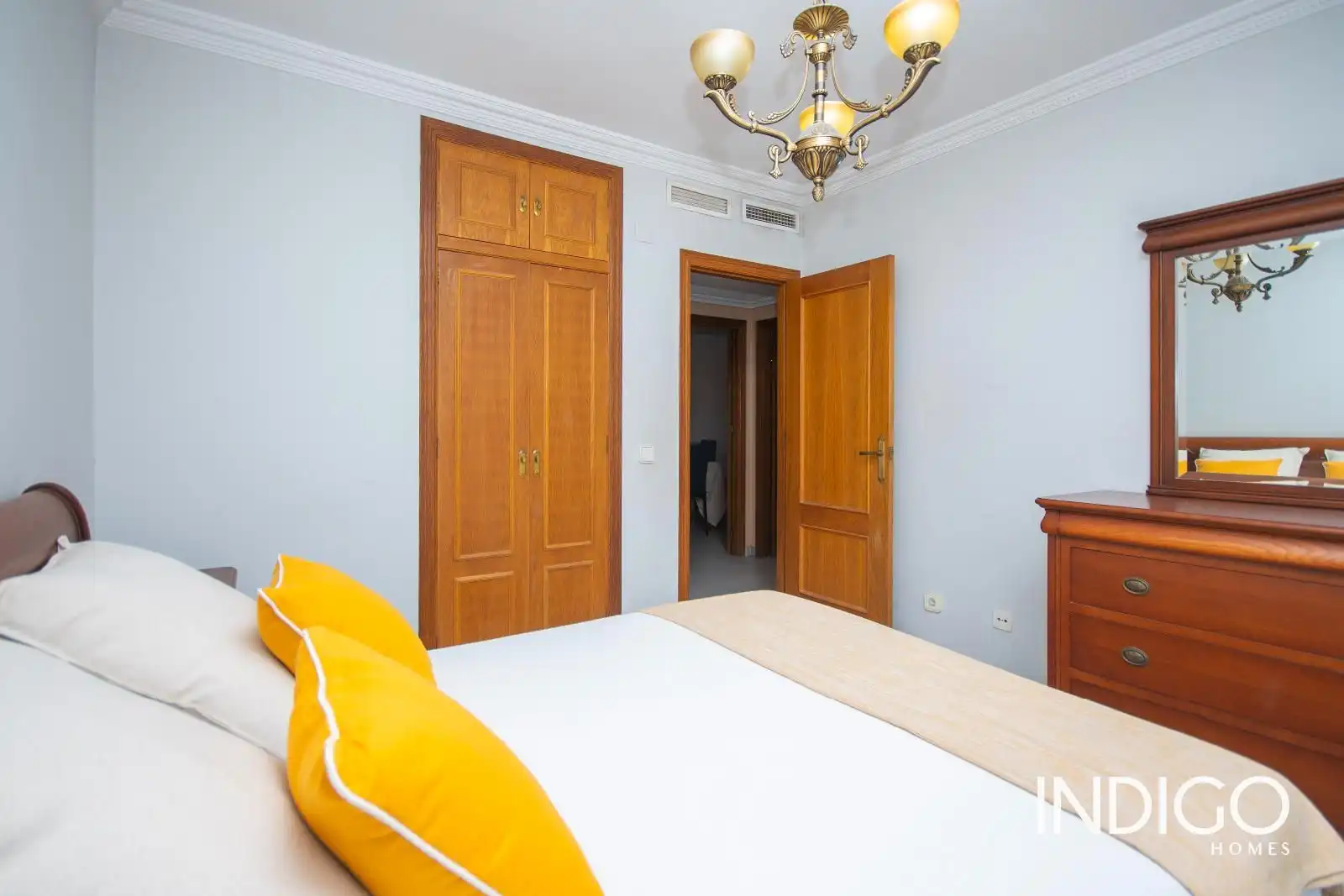 Bedroom of Flat for sale in El Campello  with Air Conditioner, Heating and Terrace
