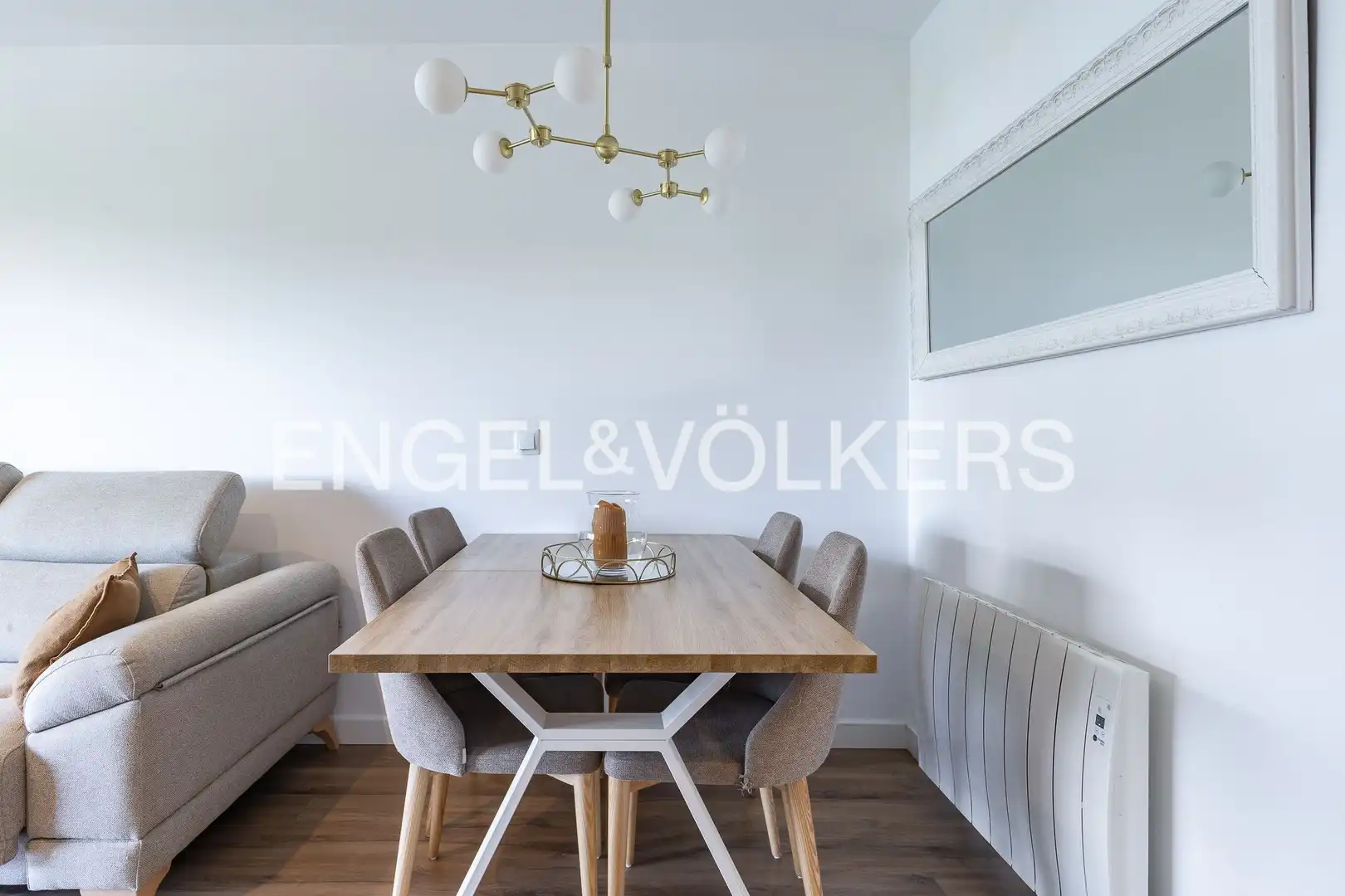 Dining room of Flat for sale in Sant Adrià de Besòs  with Air Conditioner, Heating and Parquet flooring