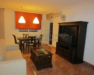 Sala d'estar de Pis de lloguer en  Almería Capital amb Aire condicionat, Terrassa i Moblat