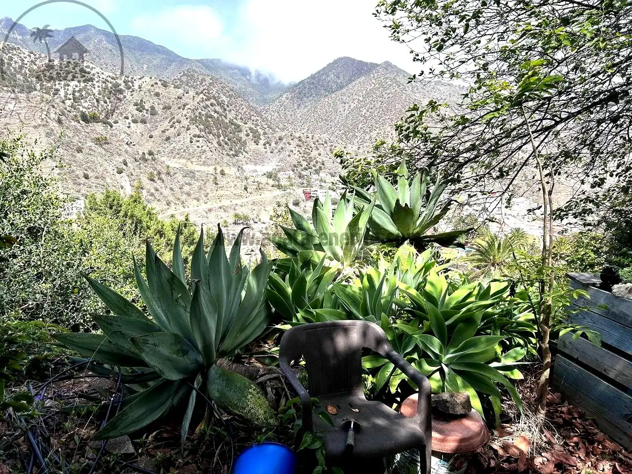 Jardín de Finca rústica en venta en Vallehermoso con Aire acondicionado, Calefacción y Jardín privado
