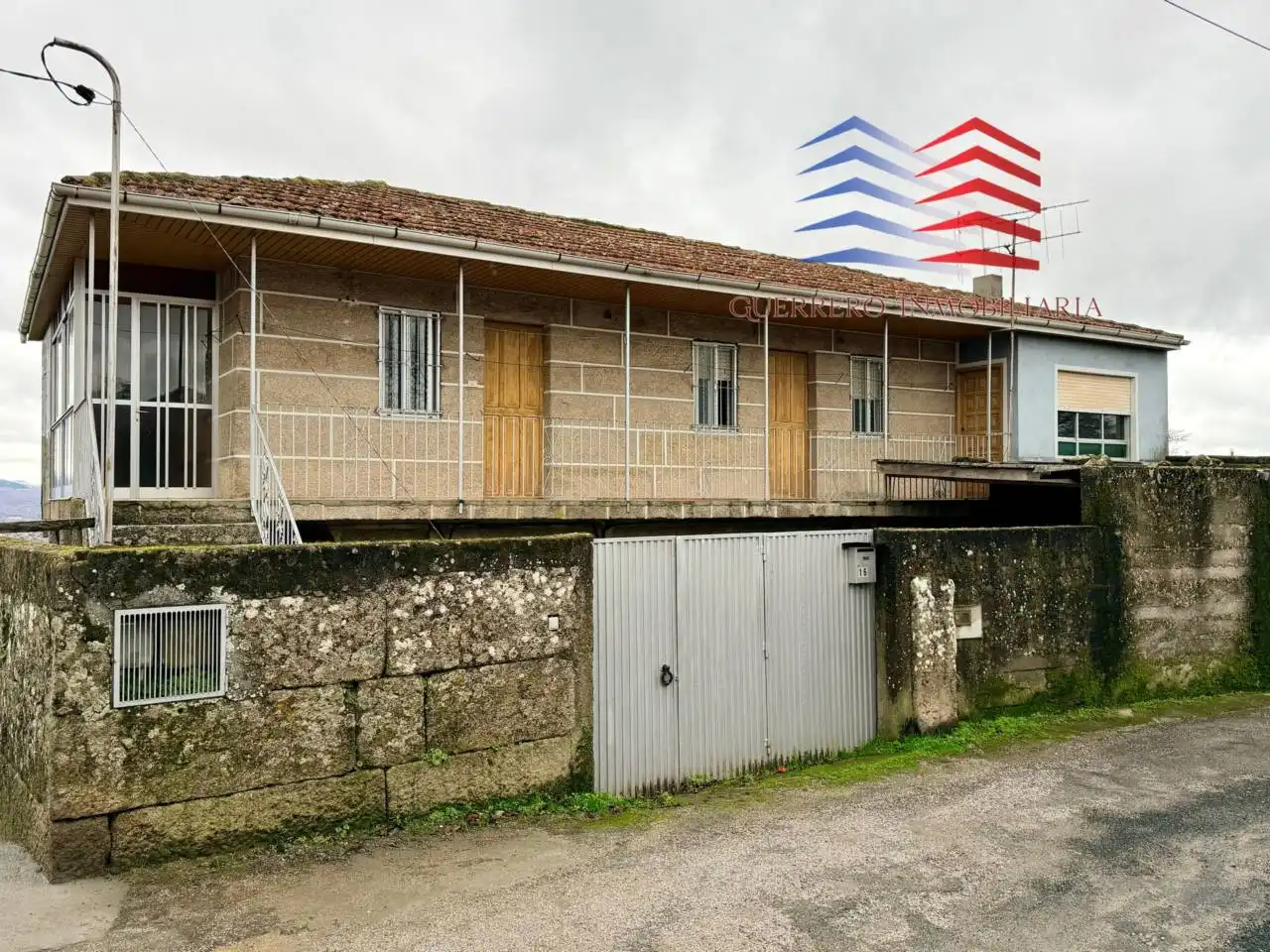 Vista exterior de Casa o chalet en venta en A Bola  con Jardín privado, Trastero y Balcón