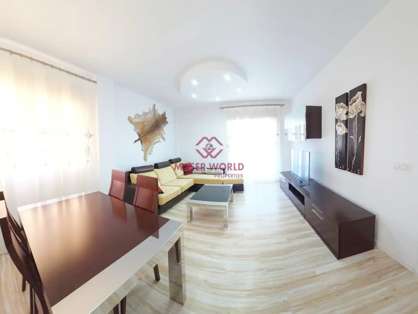 Sala d'estar de Pis en venda en Mazarrón amb Aire condicionat, Traster i Moblat