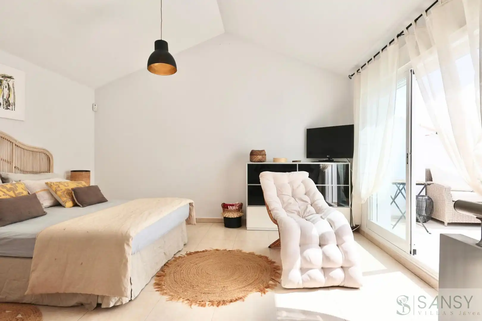 Bedroom of Flat for sale in Jávea / Xàbia  with Air Conditioner, Heating and Terrace