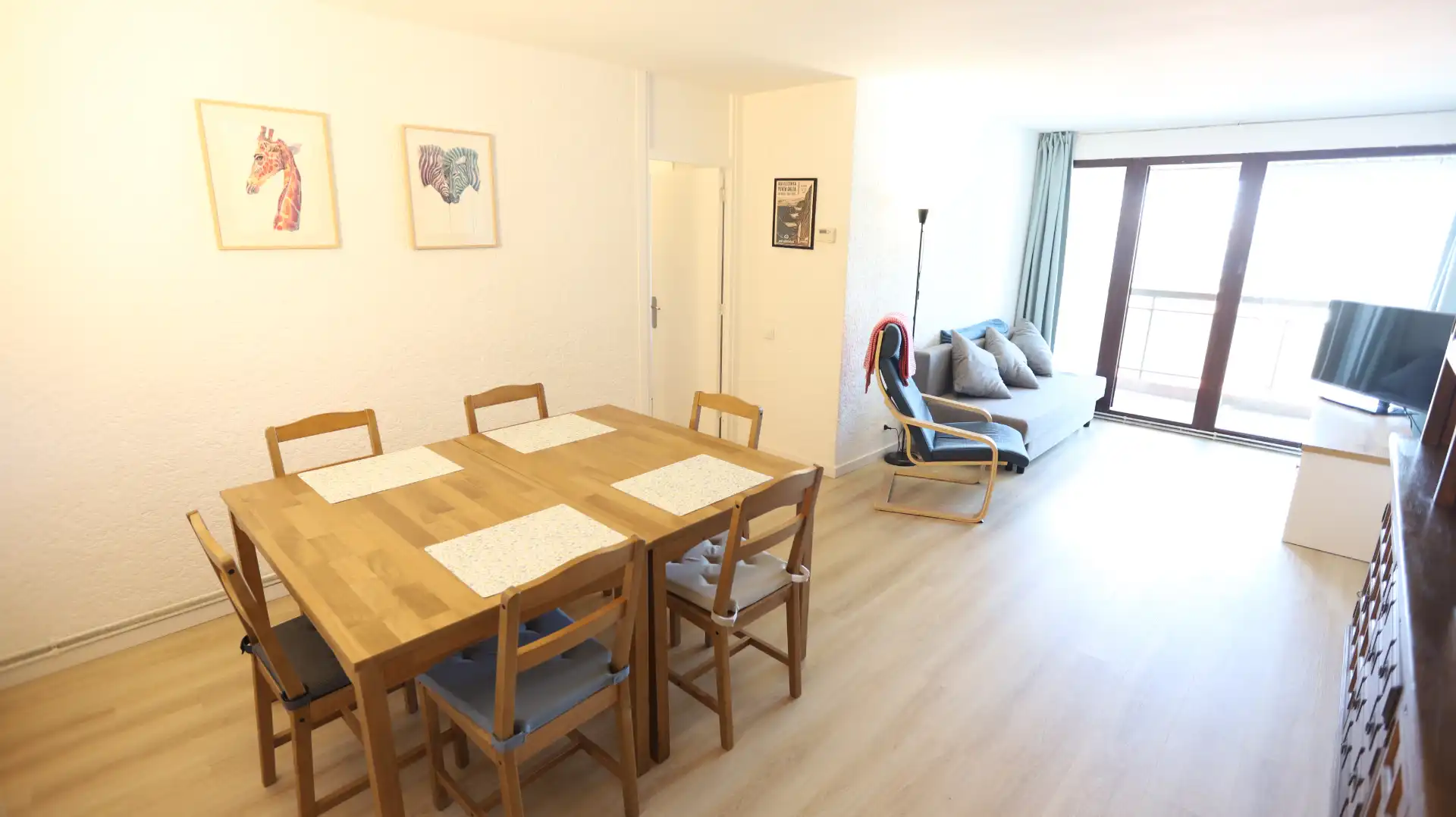 Dining room of Flat for sale in Laredo  with Heating, Parquet flooring and Terrace