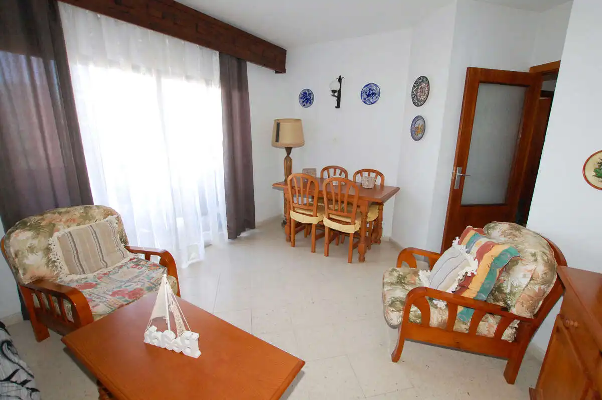 Sala d'estar de Pis en venda en Salobreña amb Terrassa, Moblat i Microones