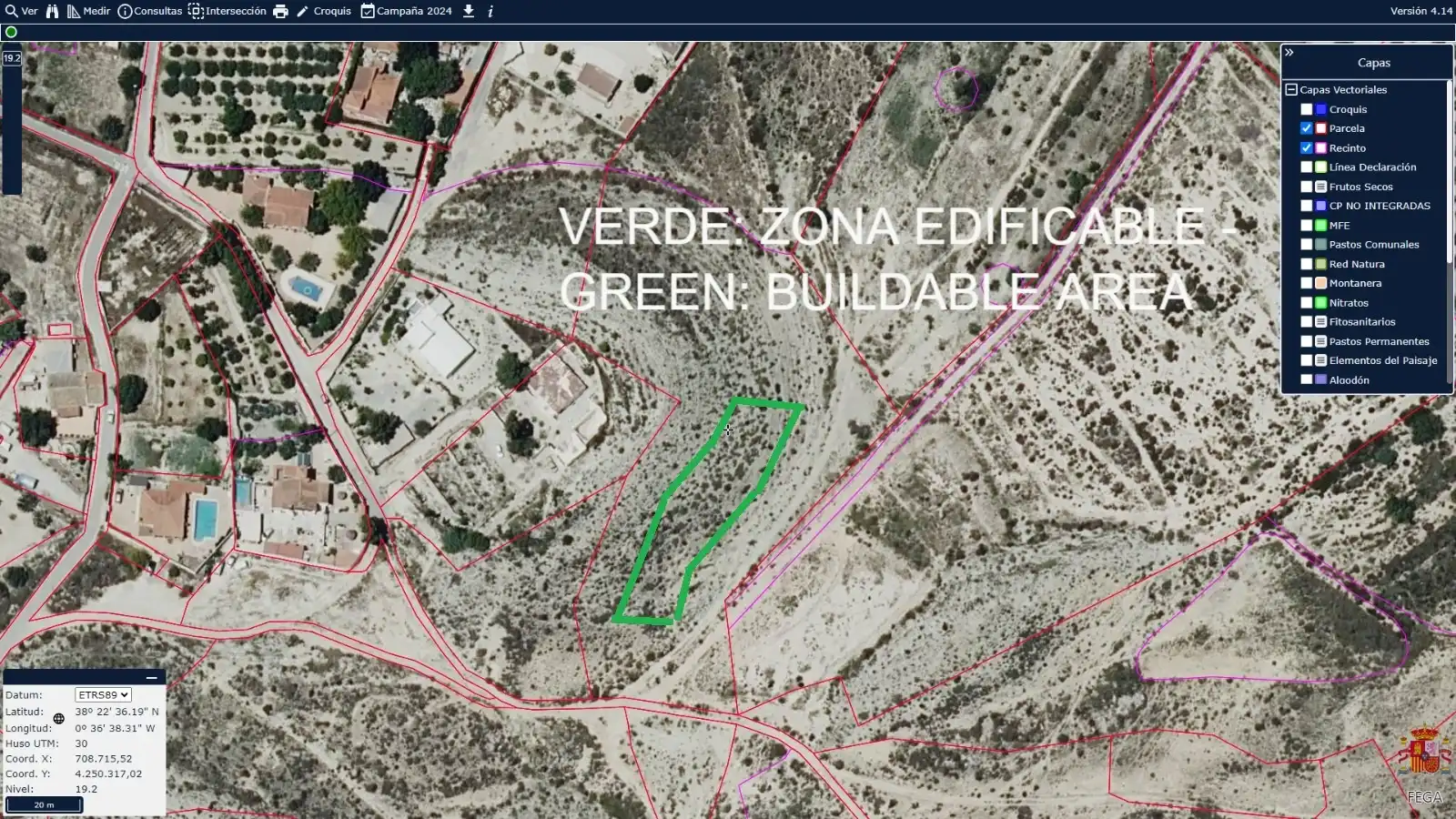 Rustikales Grundstück zum Verkauf in Diseminado Alcoraya, imagen 10
