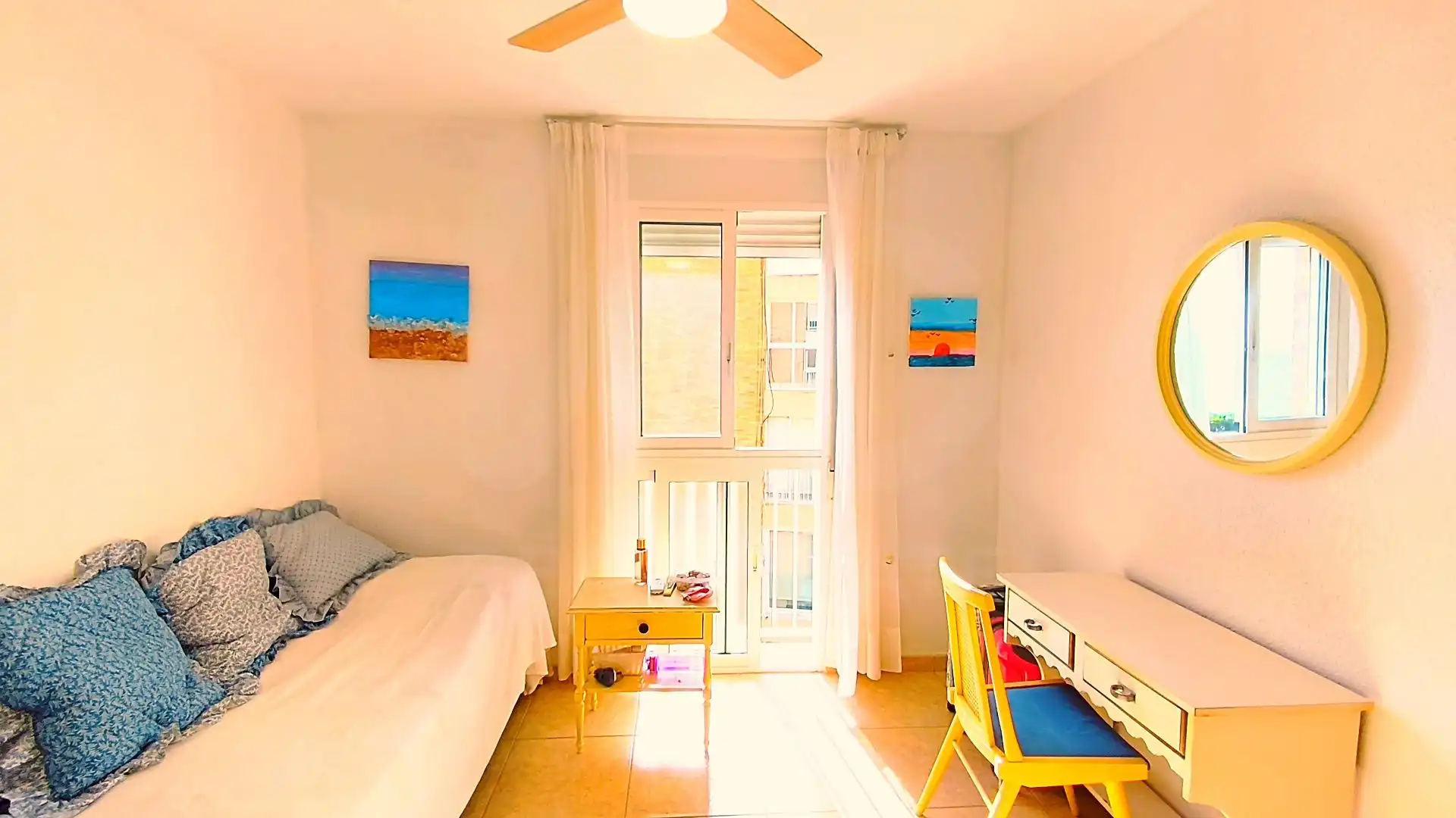Bedroom of Flat for sale in El Campello  with Heating, Terrace and Swimming Pool