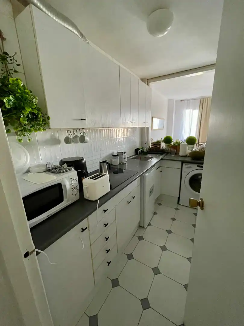 Cuina de Apartament en venda en Peñíscola / Peníscola amb Calefacció, Terrassa i Moblat