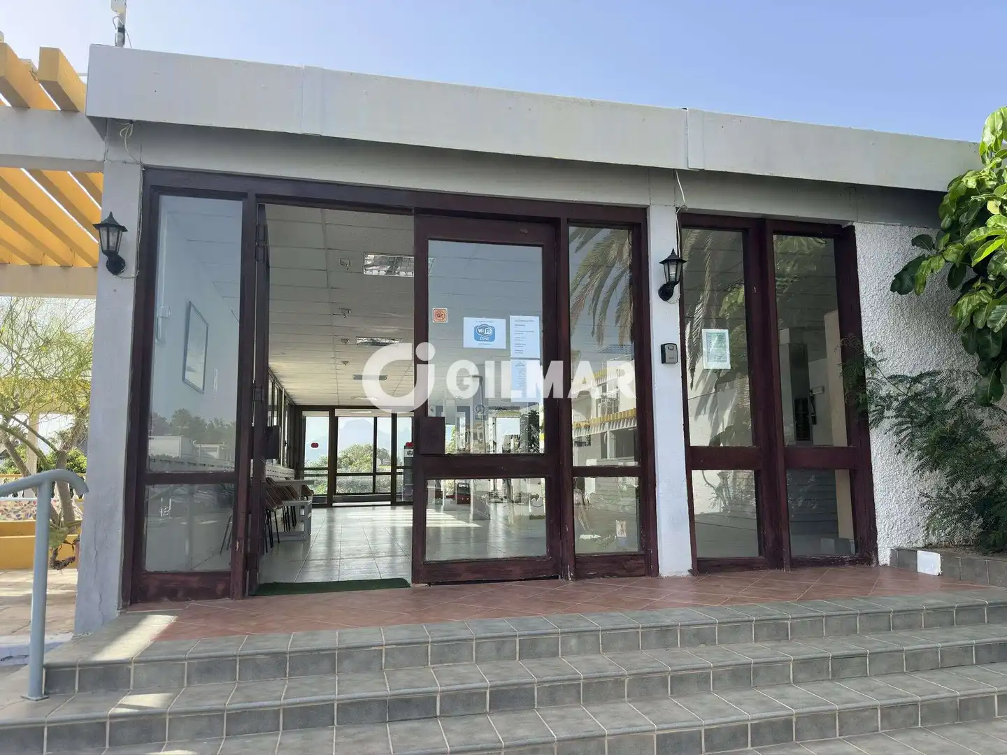 Vista exterior de Estudio en venta en Arona con Jardín privado, Piscina y Balcón