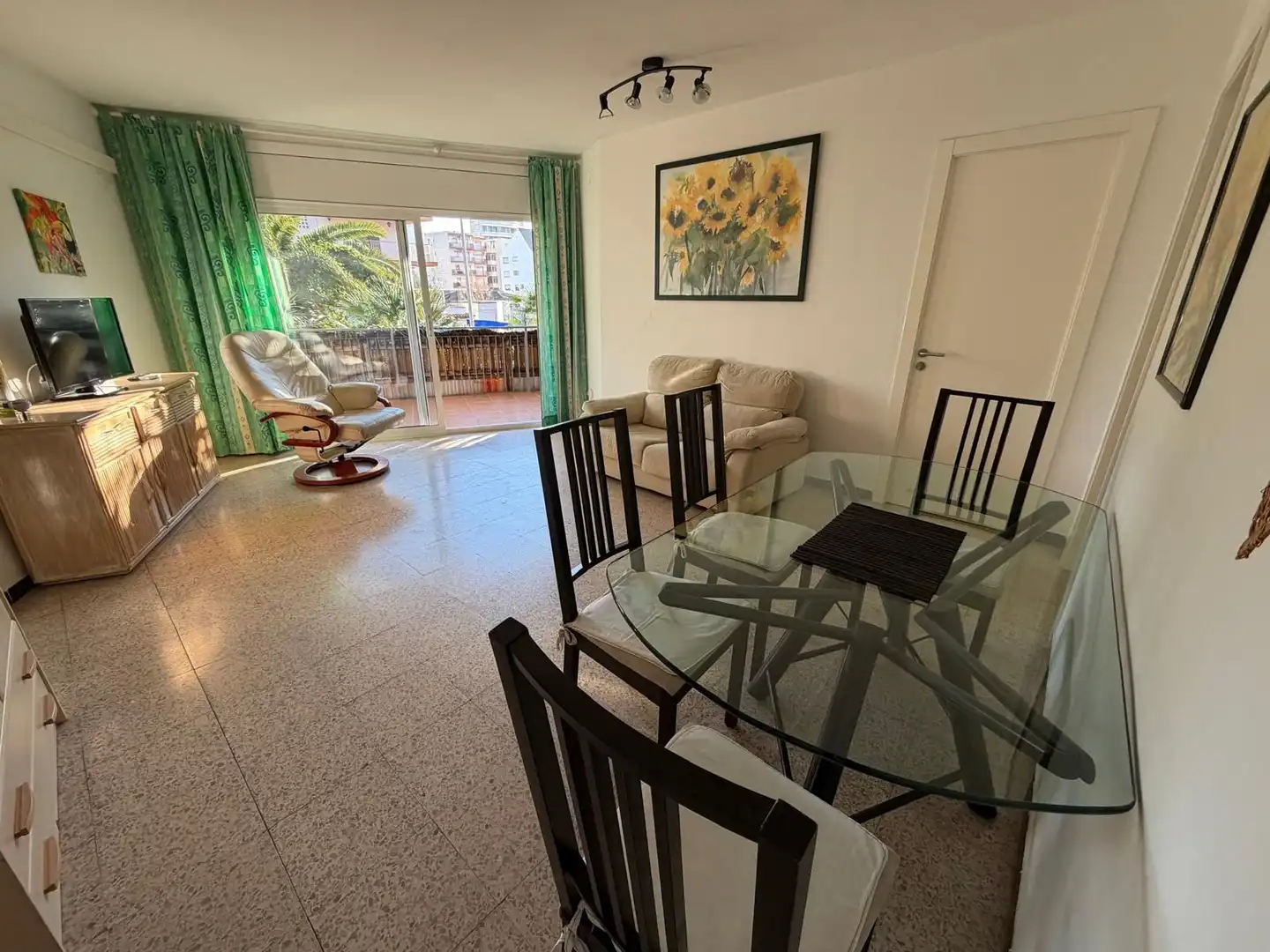 Dining room of Apartments for sale in Roses  with Air Conditioner, Heating and Terrace