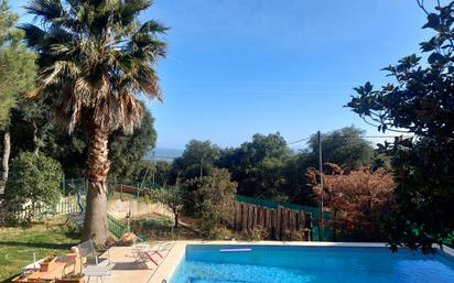 Swimming pool of House or chalet for sale in Canet d'Adri  with Air Conditioner, Terrace and Swimming Pool