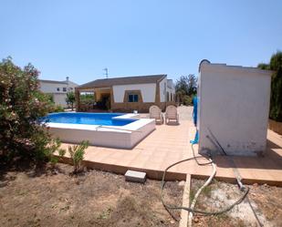 Swimming pool of House or chalet for sale in Montroy  with Private garden, Terrace and Storage room