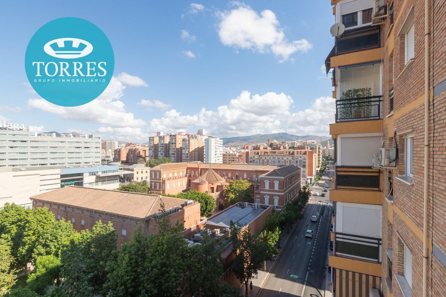 Vista exterior de Pis en venda en Málaga Capital amb Terrassa