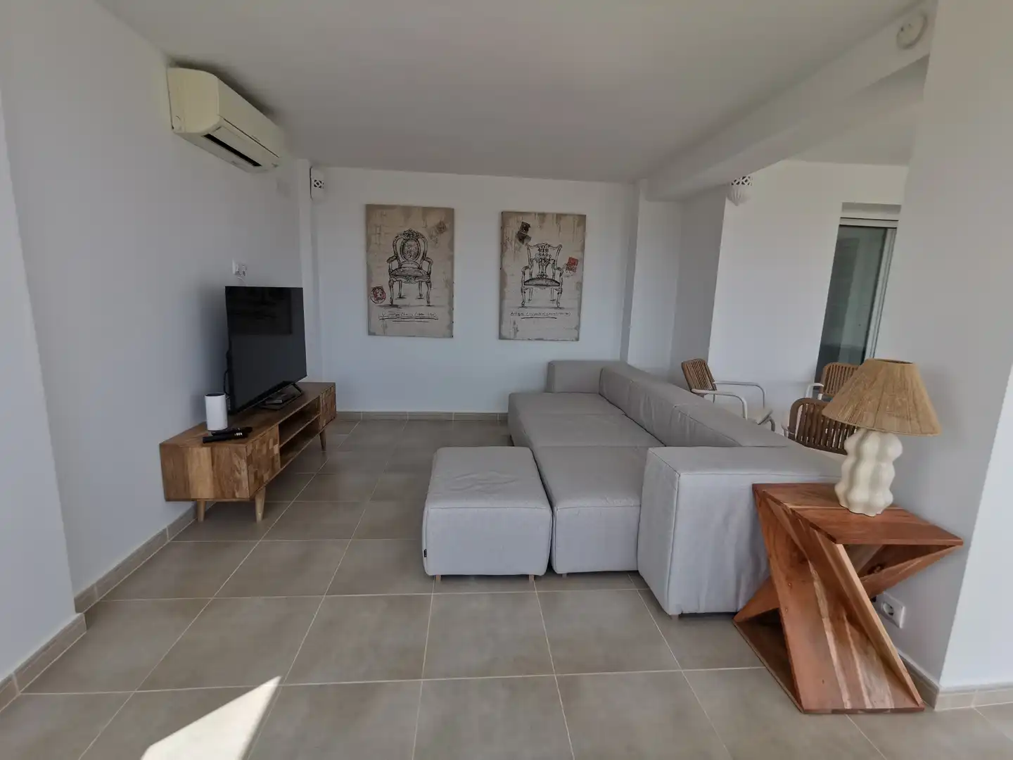 Sala de estar de Casa o chalet en venta en Jávea / Xàbia con Aire acondicionado, Calefacción y Jardín privado