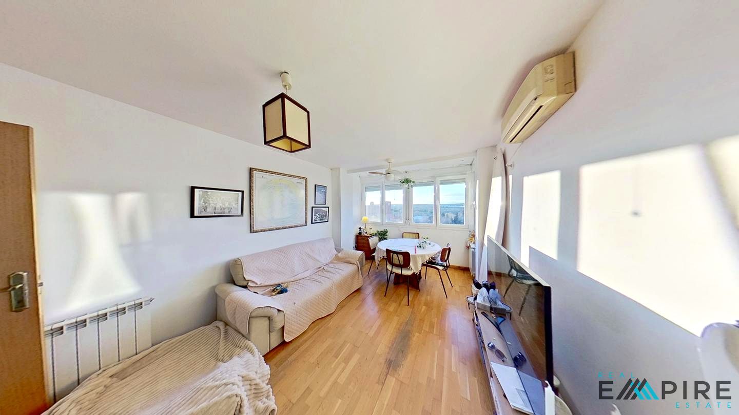 Sala de estar de Piso en venta en  Madrid Capital con Aire acondicionado, Calefacción y Terraza