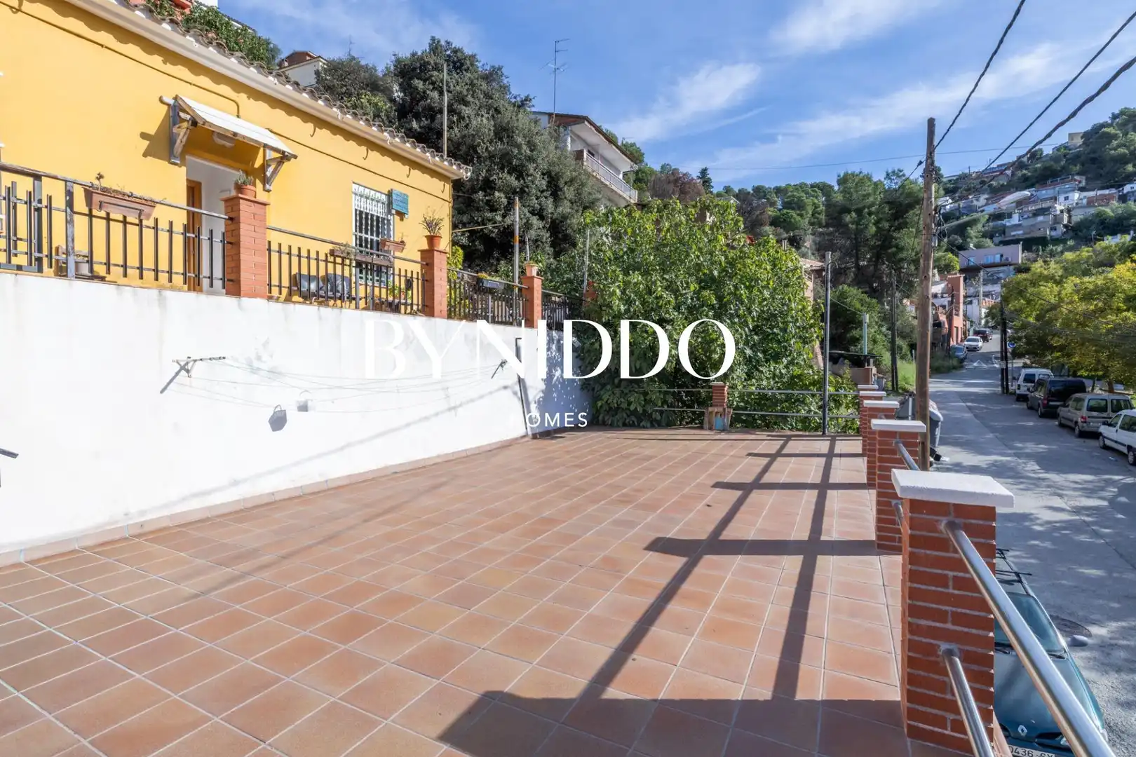 Exterior view of Houses for sale in Sant Cugat del Vallès  with Heating, Private garden and Terrace