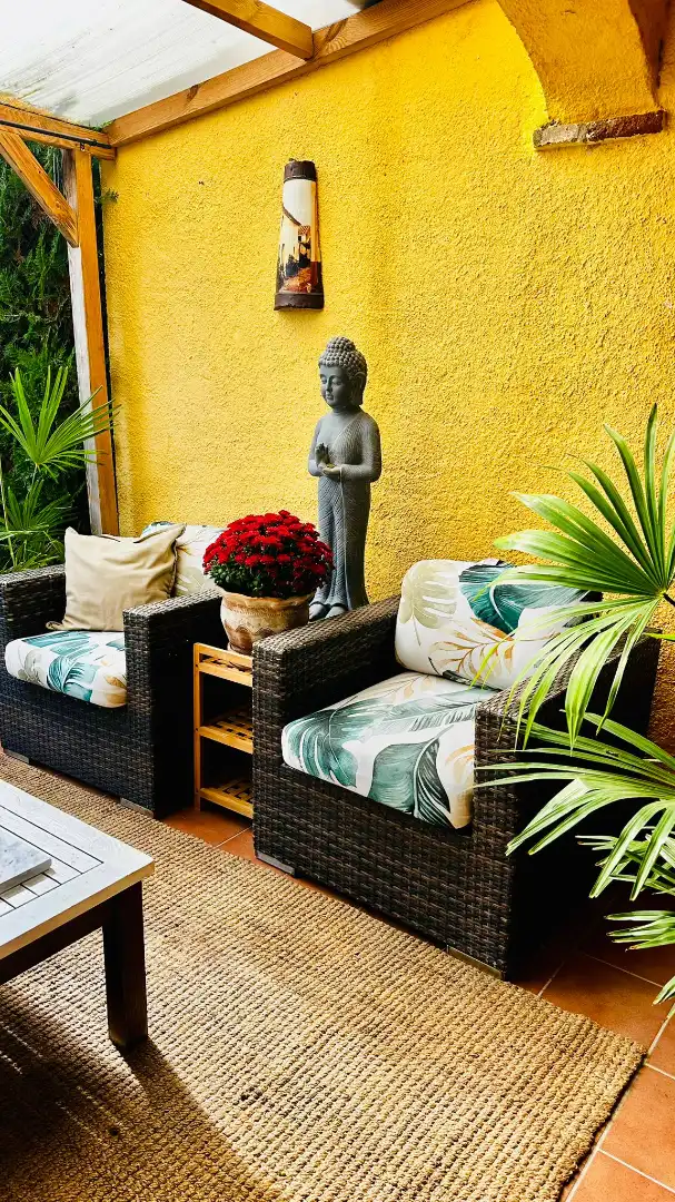 Terraza de Casa adosada en venta en L'Estartit con Aire acondicionado, Calefacción y Jardín privado