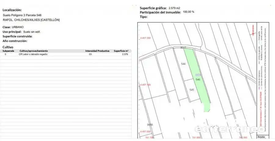 Rural land for sale in Chilches / Xilxes, imagen 11