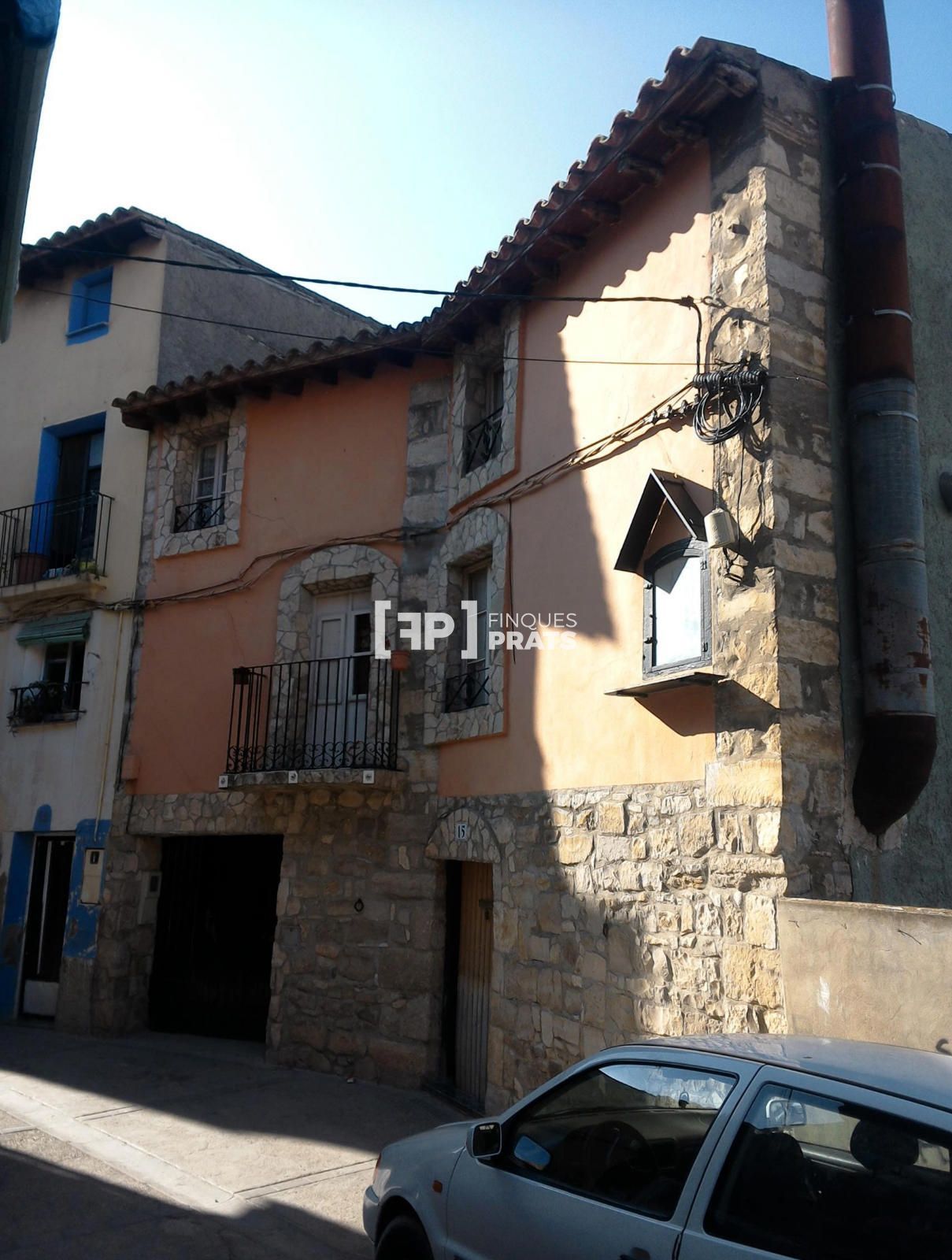 Exterior view of Single-family semi-detached for sale in Fraga  with Terrace