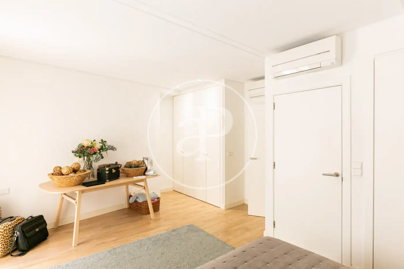 Schlafzimmer von Wohnung zur Miete in  Palma de Mallorca mit Klimaanlage, Terrasse und Möbliert
