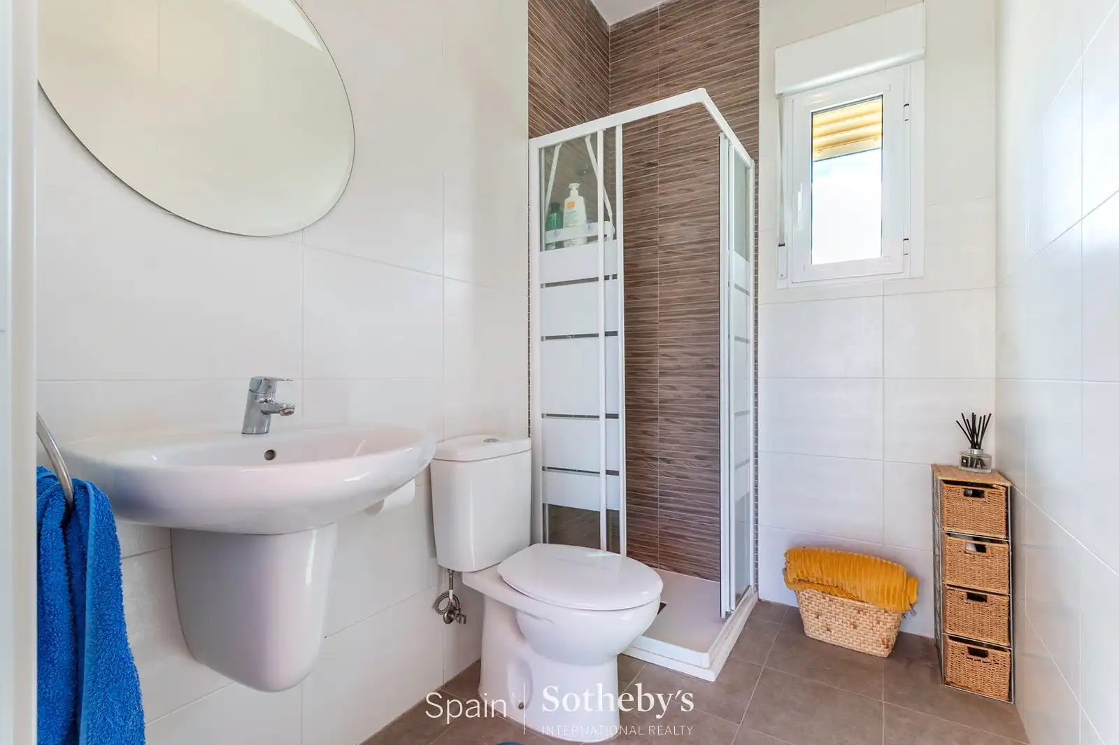 Baño de Casa o chalet en venta en Sax con Aire acondicionado, Calefacción y Jardín privado