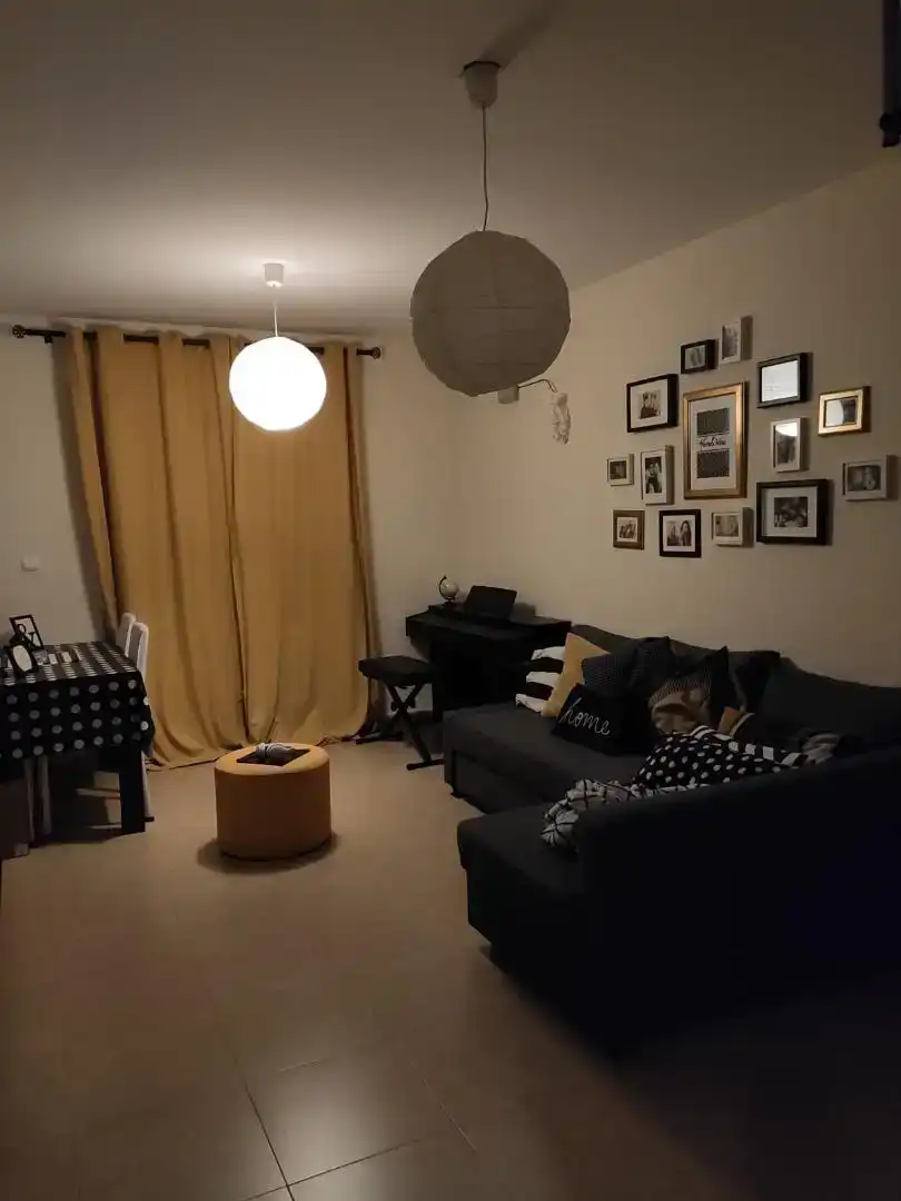Sala d'estar de Pis en venda en Las Torres de Cotillas amb Aire condicionat, Moblat i TV