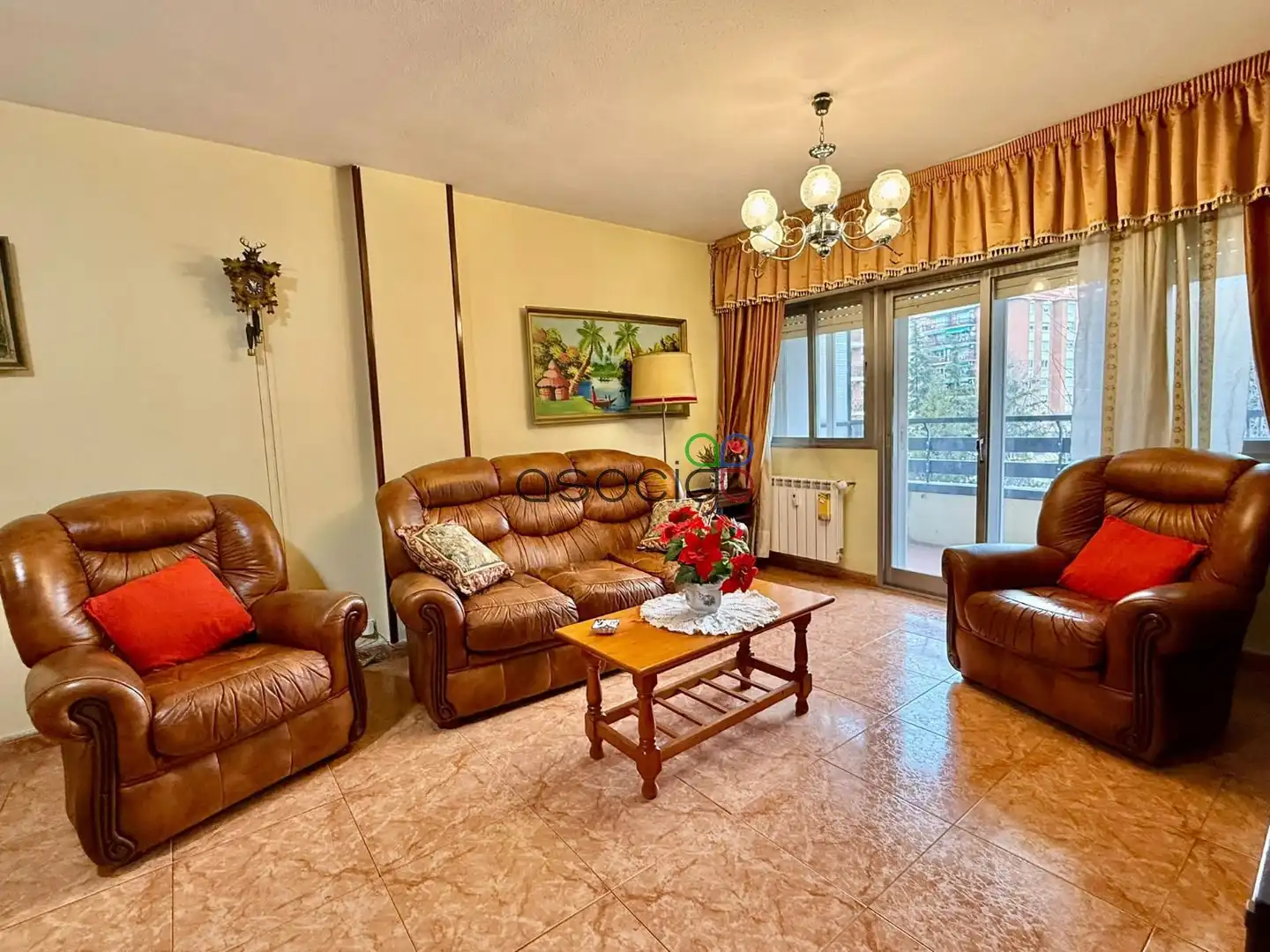 Living room of Flat for sale in Guadalajara  with Heating and Terrace