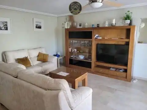 Living room of Flat for sale in  Jaén Capital  with Air Conditioner, Private garden and Furnished