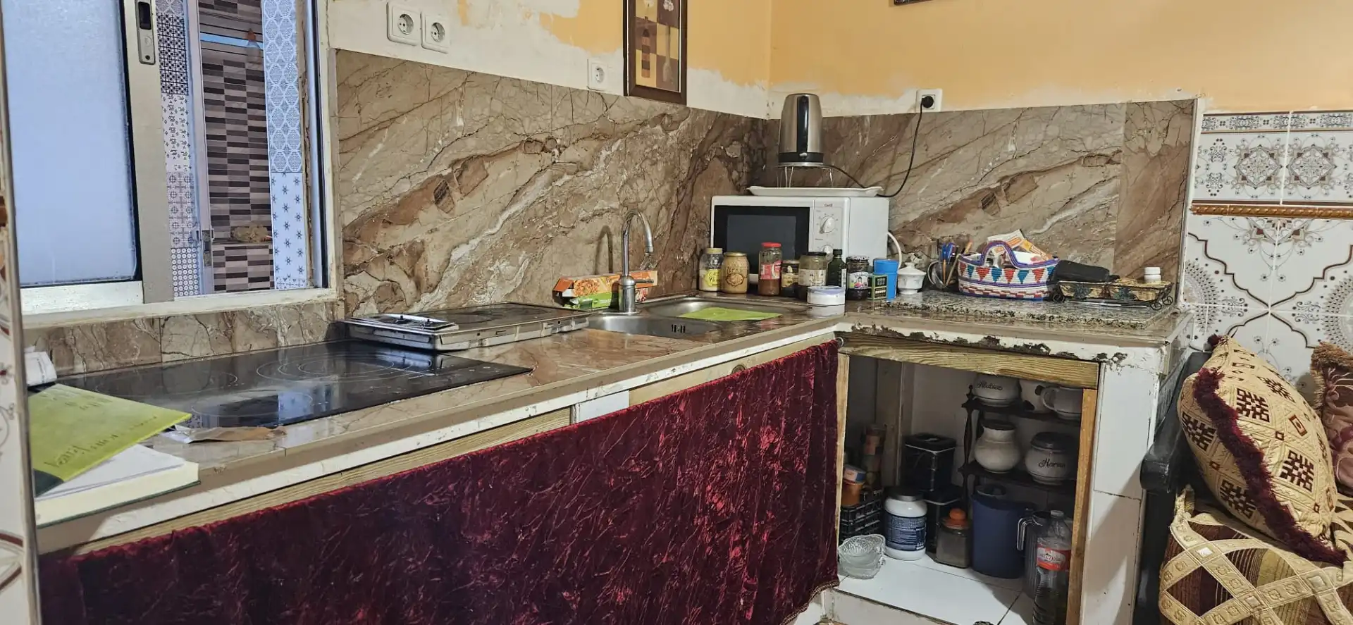Cuina de Casa o xalet en venda en Tarragona amb Terrassa, Moblat i Balcó