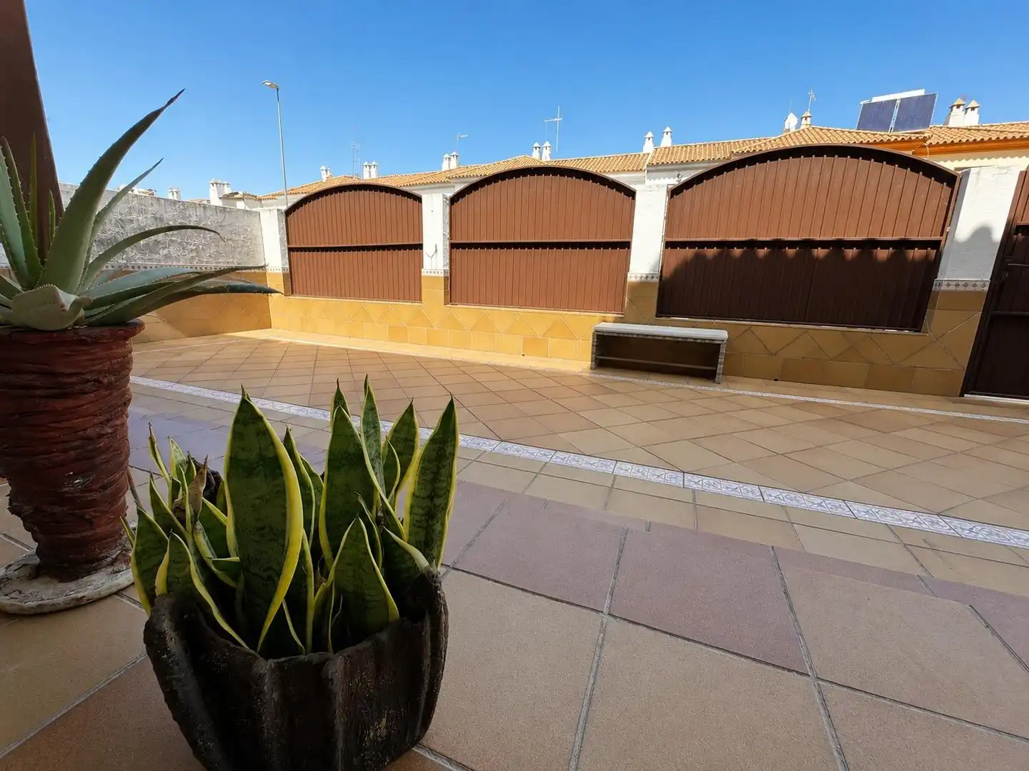 Terrace of Detached homes for sale in Sanlúcar de Barrameda  with Air Conditioner and Storage room