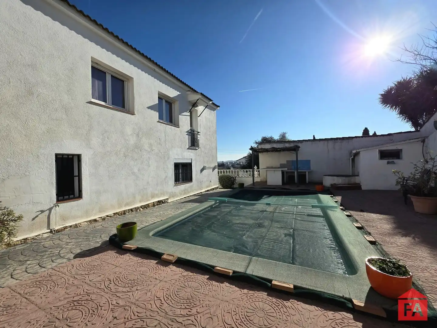 Piscina de Casa o xalet en venda en Albinyana amb Calefacció, Terrassa i Traster