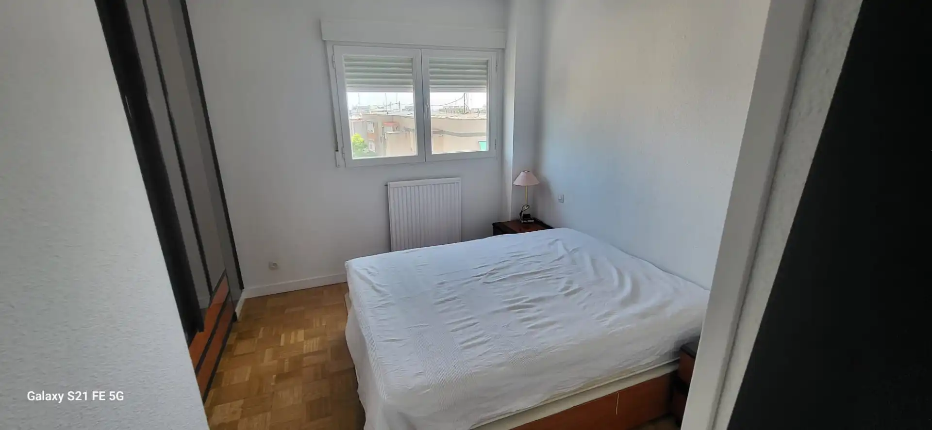 Bedroom of Flat for rent in Madrid  with Air Conditioner, Heating and Parquet flooring