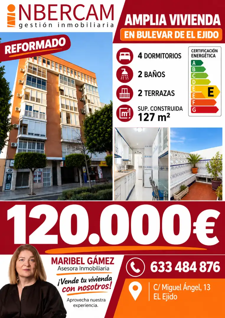 Appartement avec ascenseur à vendre à El Ejido Ciudad