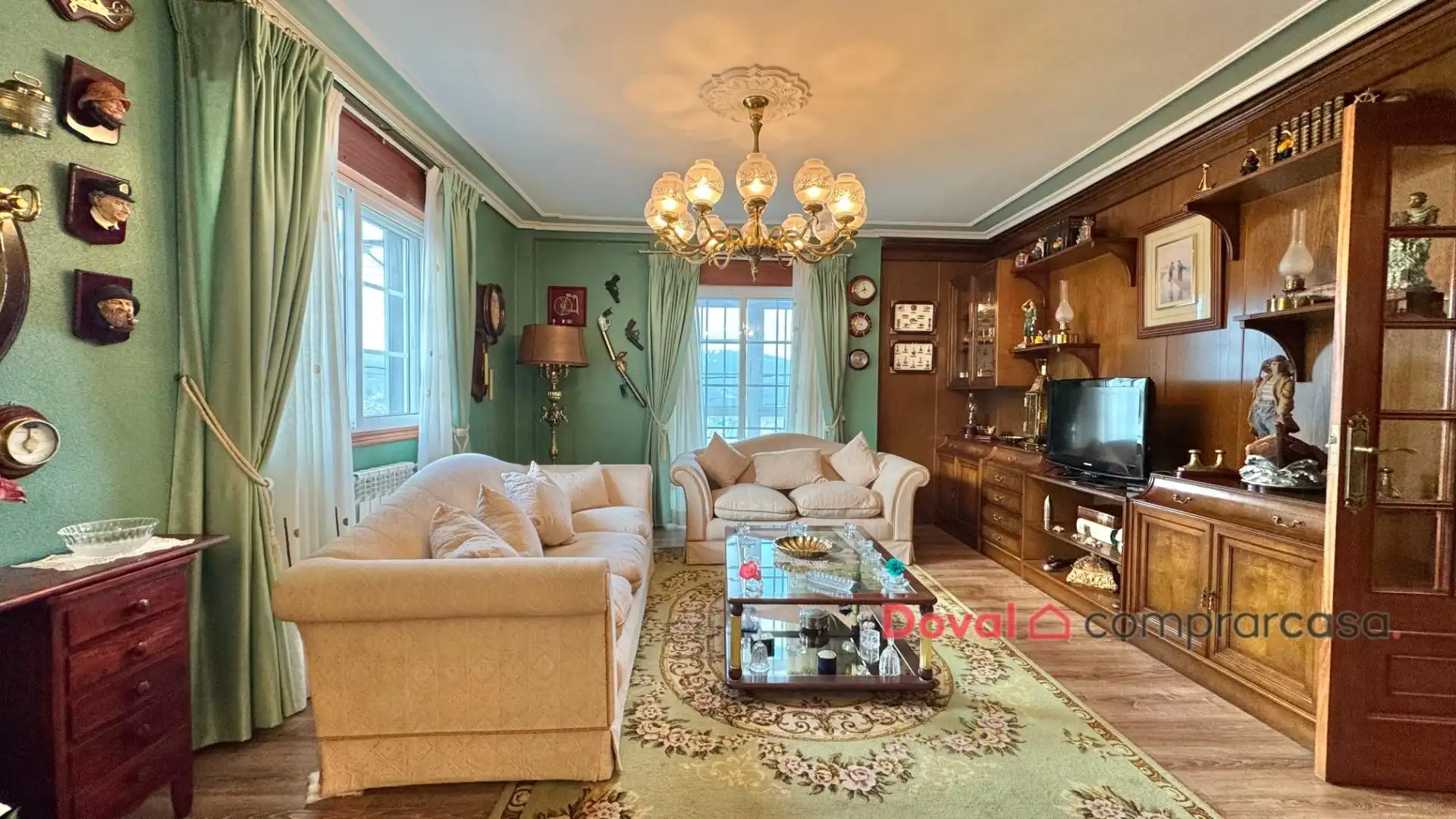 Living room of Houses for sale in Redondela  with Heating, Private garden and Jacuzzi