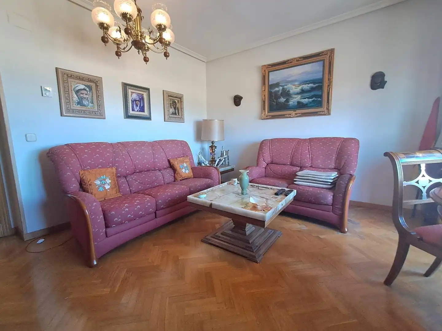 Sala de estar de Piso en venta en Madrid con Aire acondicionado, Calefacción y Jardín privado