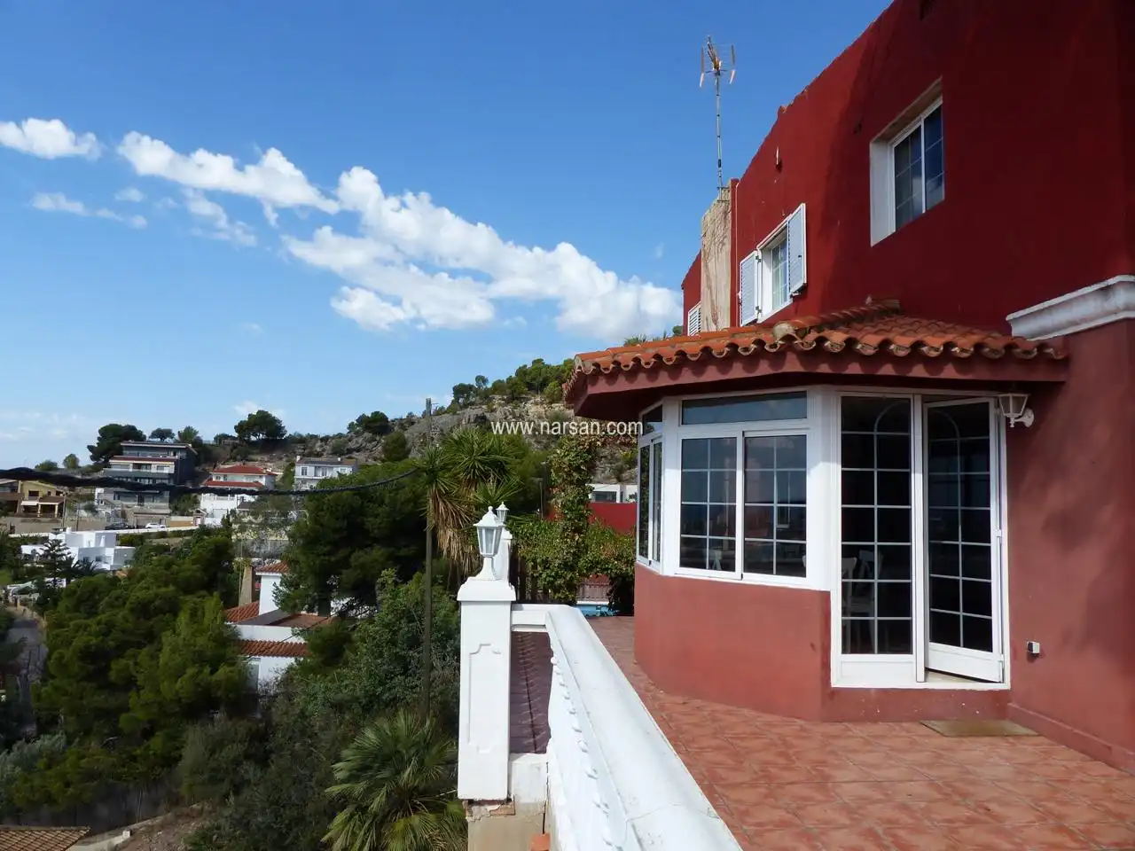 Vista exterior de Casa o chalet en venta en Benicasim / Benicàssim con Aire acondicionado, Calefacción y Terraza
