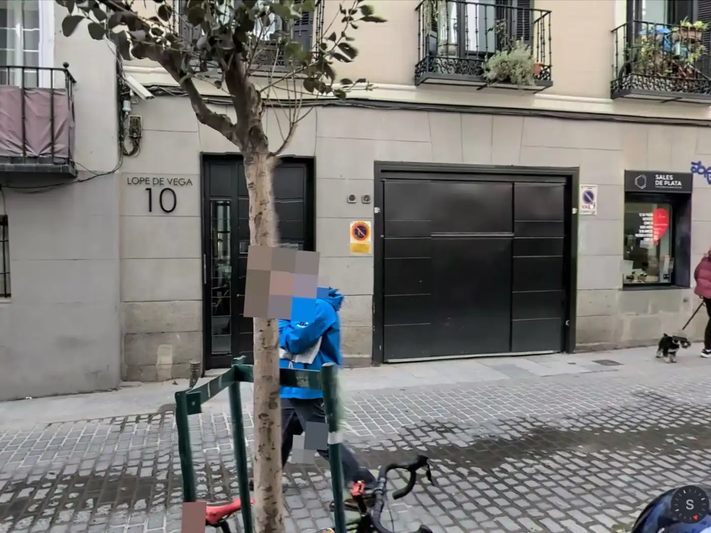 Exterior view of Garage for rent in  Madrid Capital