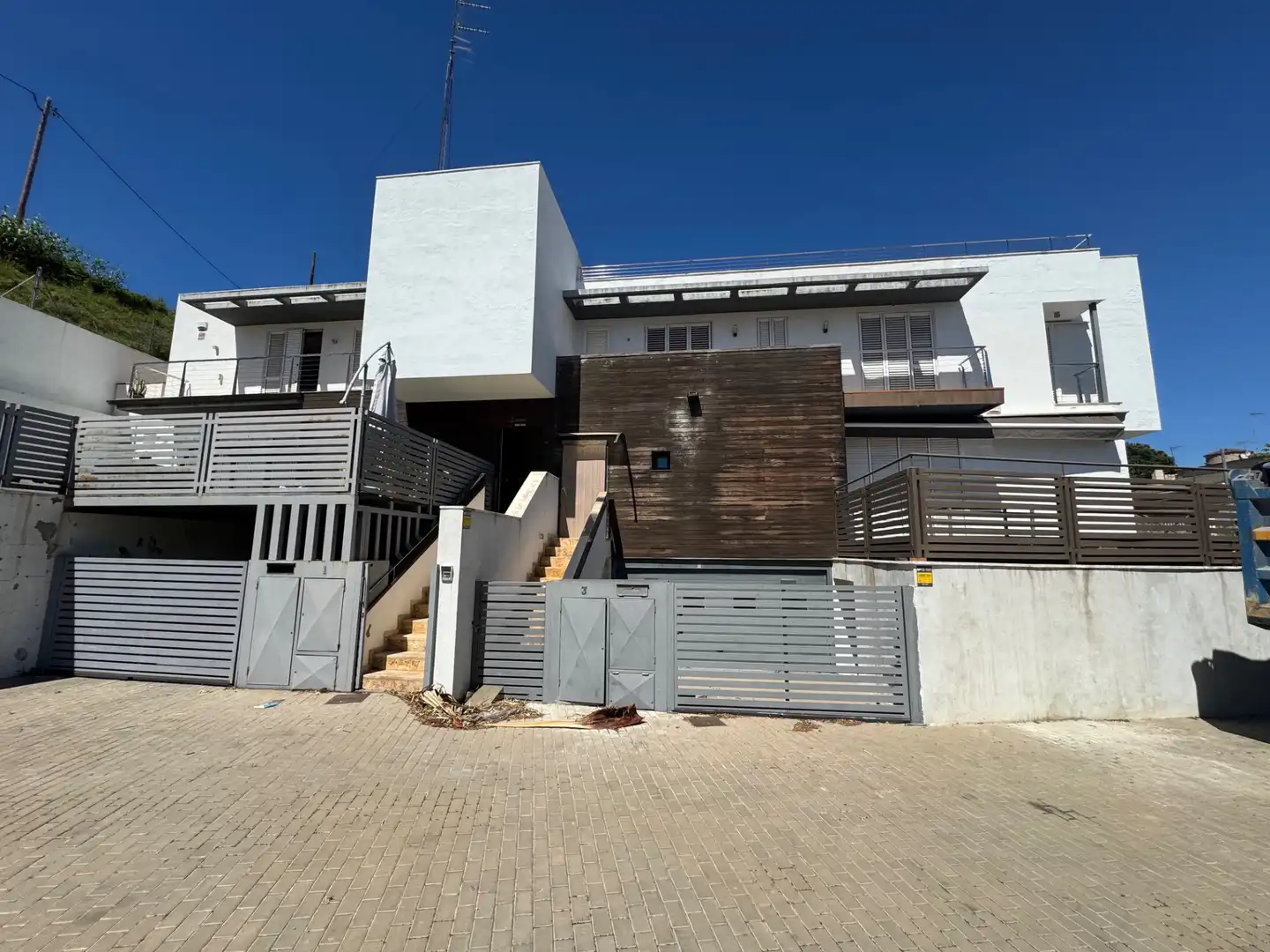 Vista exterior de Casa o chalet en venta en Pineda de Mar con Calefacción, Jardín privado y Parquet