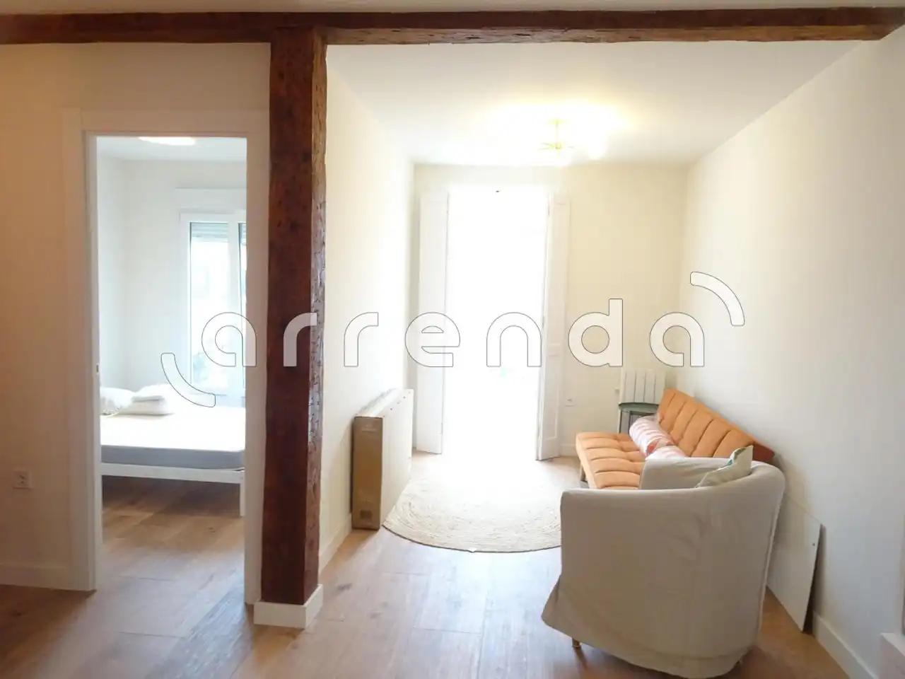 Living room of Flat for rent in Santander  with Heating and Furnished
