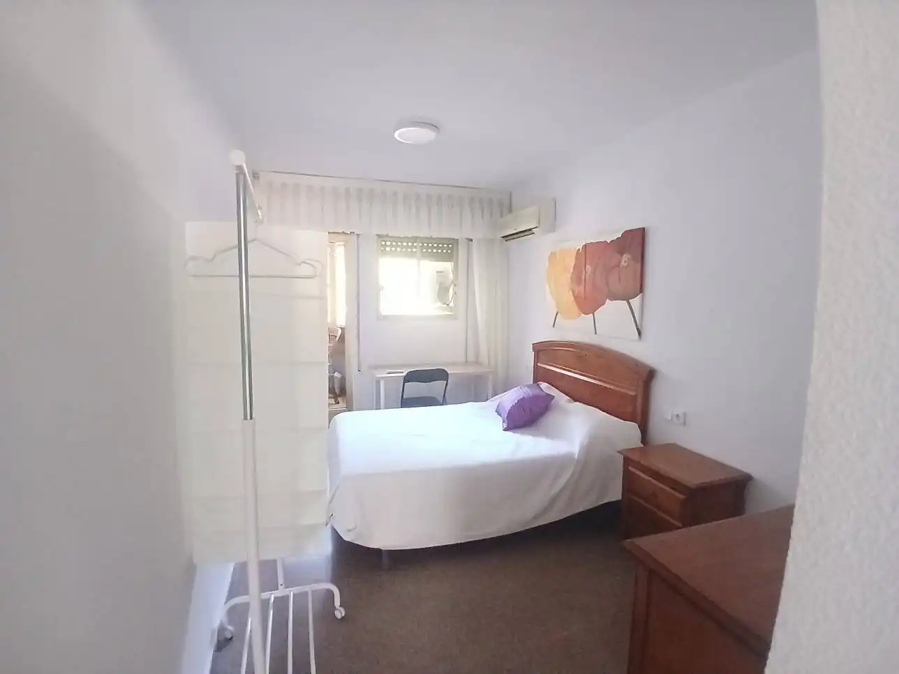 Bedroom of Flat for rent in Cartagena  with Air Conditioner, Heating and Furnished