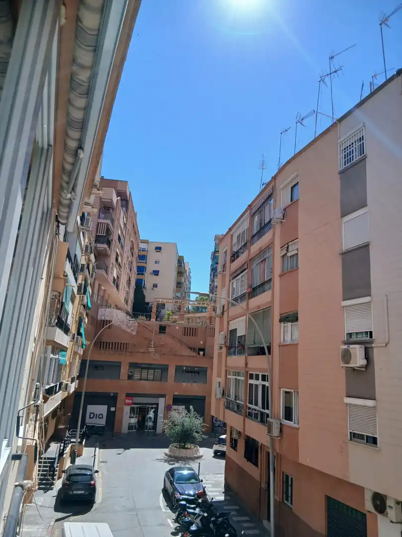 Exterior view of Flat for sale in Málaga  with Parquet flooring