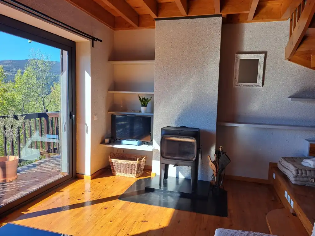 Sala d'estar de Apartament de lloguer en Puigcerdà, Girona
