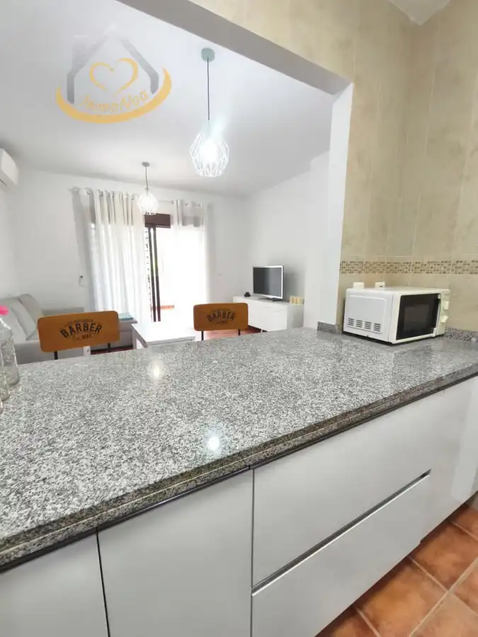 Cocina de Apartamento en venta en El Rompido con Aire acondicionado, Terraza y Amueblado